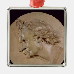 Medallion depicting Joseph  and Etienne Metal Ornament