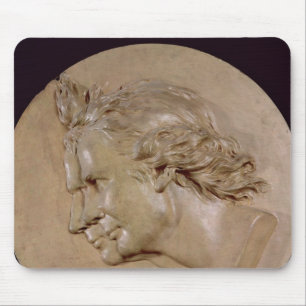 Medallion depicting Joseph  and Etienne Mouse Pad