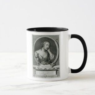 Medallion portrait of Madame de La Fayette Mug