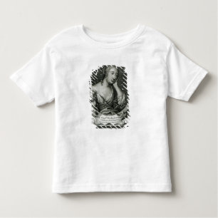 Medallion portrait of Madame de La Fayette Toddler T-Shirt