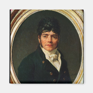 medallion Portrait of the Comte Esteve, 1804 Magnet