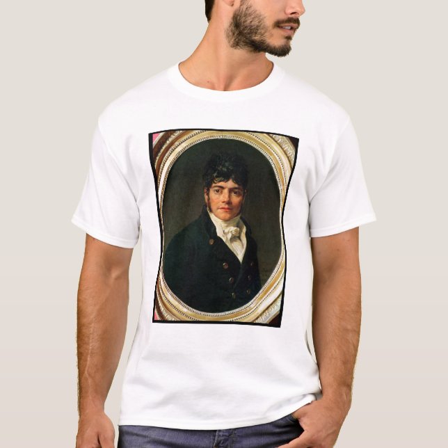 medallion Portrait of the Comte Esteve, 1804 T-Shirt (Front)