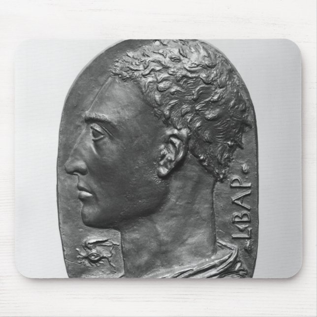 Medallion Self Portrait Mouse Pad (Front)