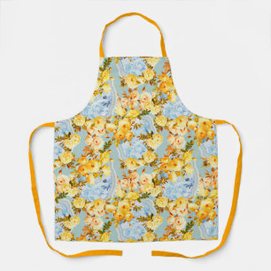 Medallions and Roses Apron