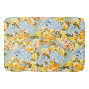 Medallions and Roses Bath Mat