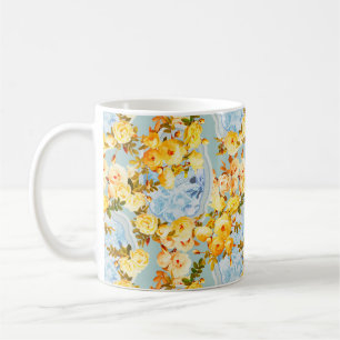 Medallions and Roses Coffee Mug