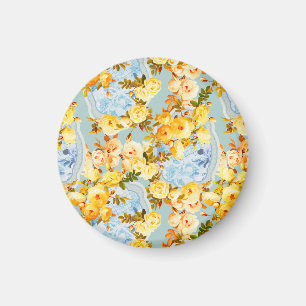 Medallions and Roses Magnet
