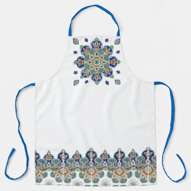 Medallions boarder Apron (Front)