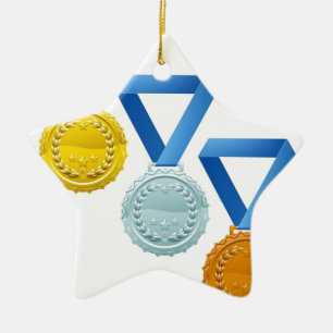 Medals Ceramic Tree Decoration