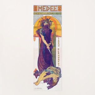 Medea (Medee), Alphonse Mucha Yoga Mat