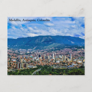 Medellín, Antioquia, Colombia City Postcard