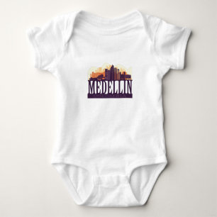 Medellin Colombia Baby Bodysuit
