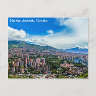 Medellín, Colombia Cerro El Volador Postcard