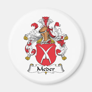 Meder Family Crest Magnet