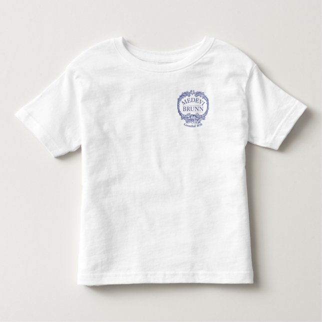 Medevi Brunn Small Logo Toddler T-Shirt (Front)