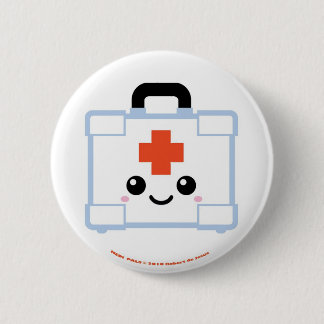 Medi Pals First Aid Kit 6 Cm Round Badge