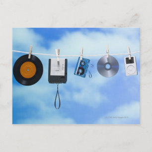 Media Clothesline Postcard