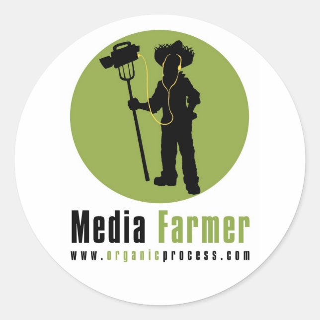 Media Farmer Sticker (Front)