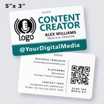 Media ID Pass Logo Tag Teal Security
