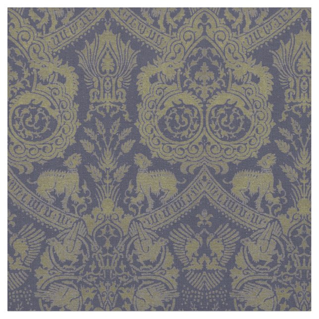 Mediaeval 13th Century Pattern Fabric (Close Up)