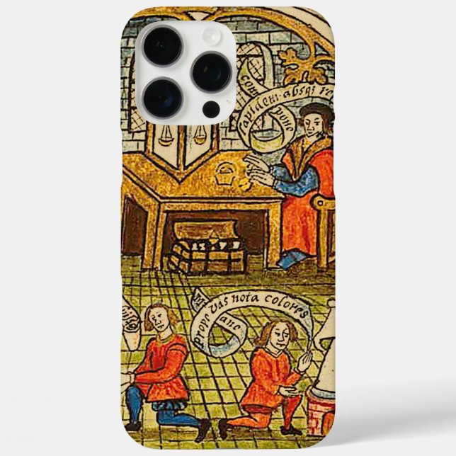 Mediaeval Alchemy Lab Case-Mate iPhone Case (Back)