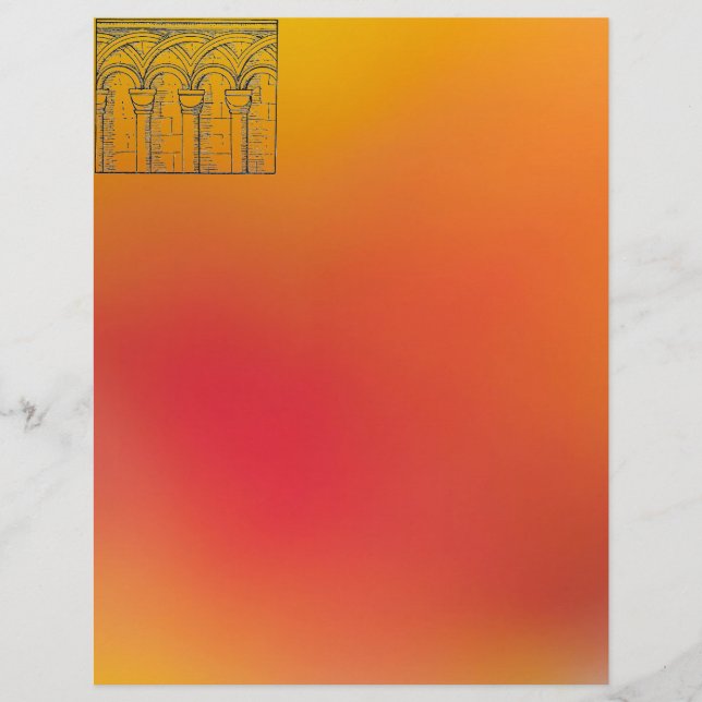 Mediaeval Architecture Letterhead (Front)