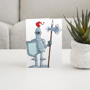 Mediaeval Armour Knight Character Card