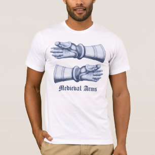 Mediaeval Arms & Armour - Hands in Gauntlets T-Shirt