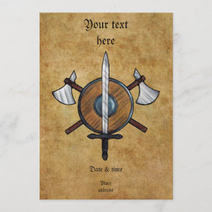 Mediaeval Arms Invitation