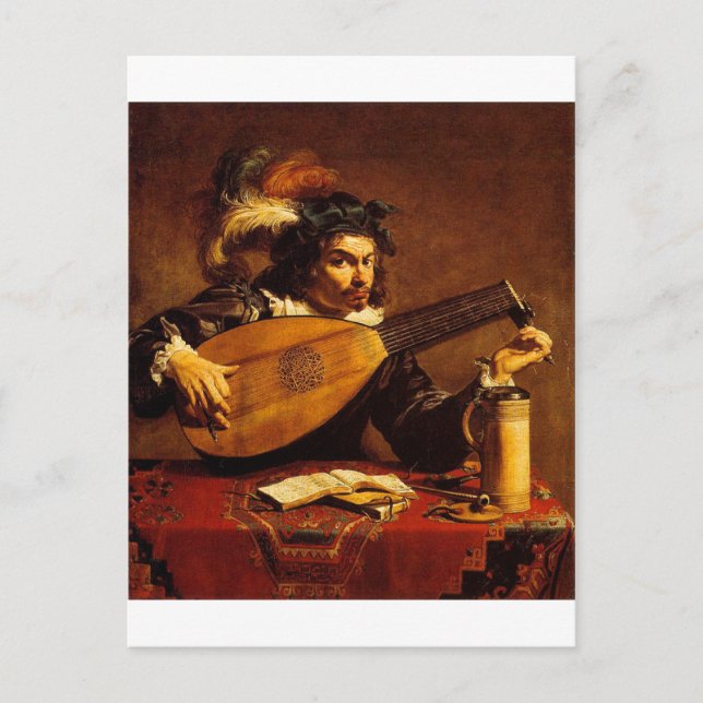 mediaeval-bard-4 postcard (Front)