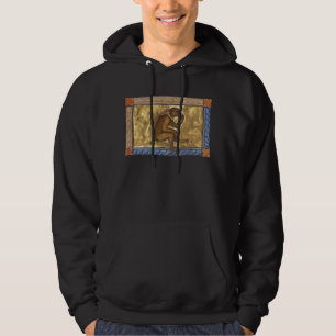 Mediaeval Bestiary Monkey c. 1270 Hoodie