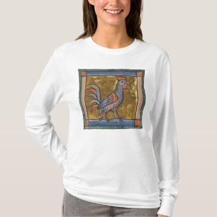 Mediaeval Bestiary Rooster c. 1270 T-Shirt