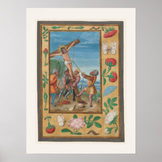 Mediaeval Book of Hours - Illuminated Art Poster