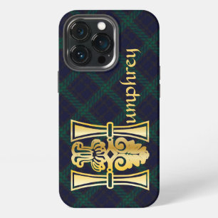 Mediaeval Botanical Decorative Capital H iPhone 13 Pro Case