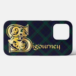 Mediaeval Botanical Decorative Capital S iPhone 13 Pro Case