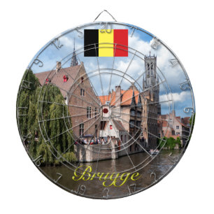 Mediaeval Brugge - Pro Photo Dartboard