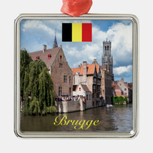 Mediaeval Brugge - Pro Photo Metal Ornament