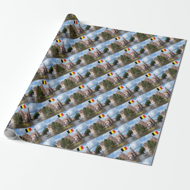 Mediaeval Brugge - Pro Photo Wrapping Paper (Unrolled)
