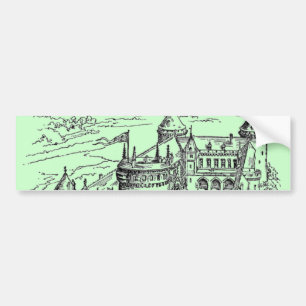 Mediaeval Castle Bumper Sticker