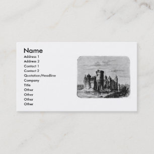 Mediaeval Castle Business Card