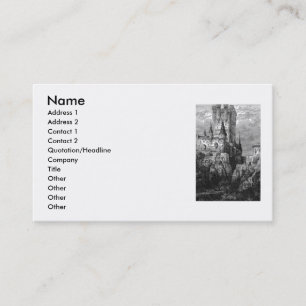 Mediaeval Castle Business Card