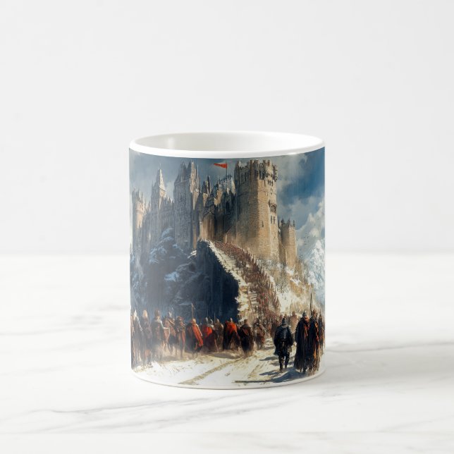 Mediaeval Castle Coffee Mug (Center)