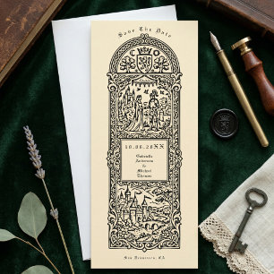 Mediaeval Castle Couple Engagement Announcement