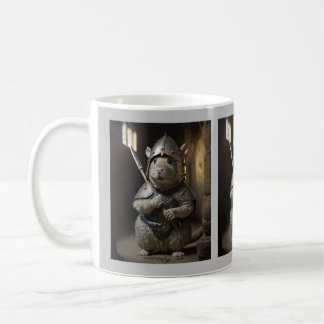 Mediaeval Castle Guard Rat Mug