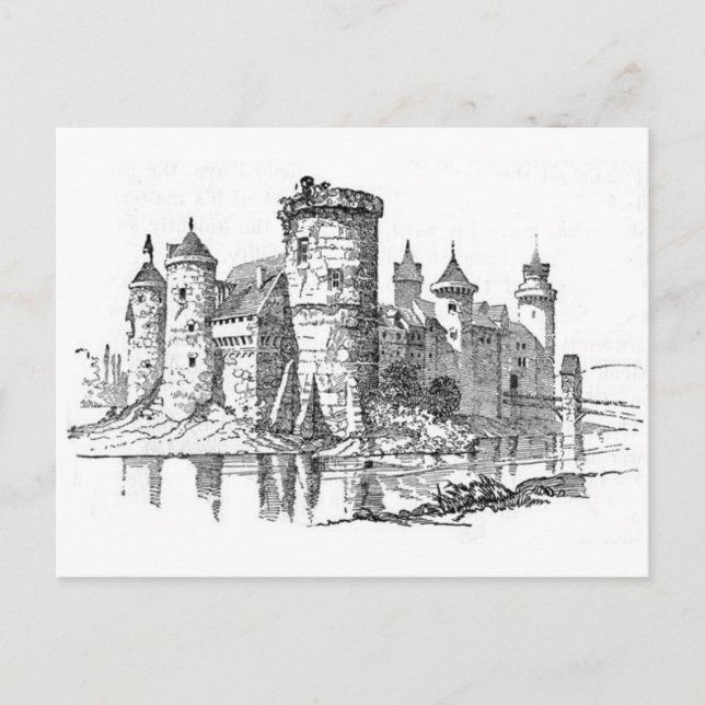 Mediaeval Castle Postcard (Front)