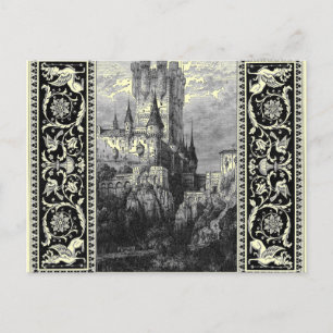 Mediaeval Castle Postcard