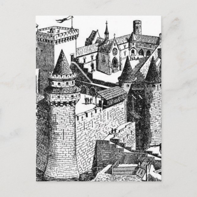 Mediaeval Castle Postcard (Front)
