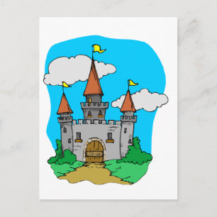 Mediaeval Castle Postcard