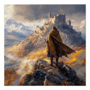 Mediaeval Castle Poster