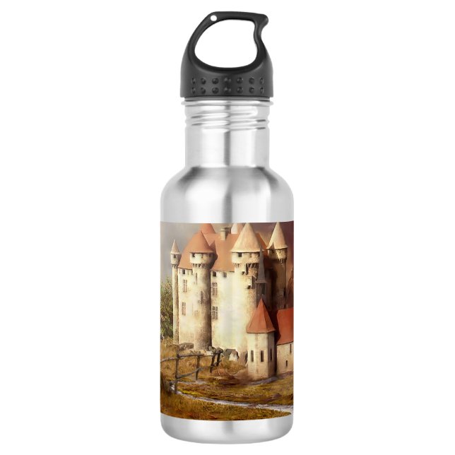Mediaeval Castle River Run 710 Ml Water Bottle (Front)